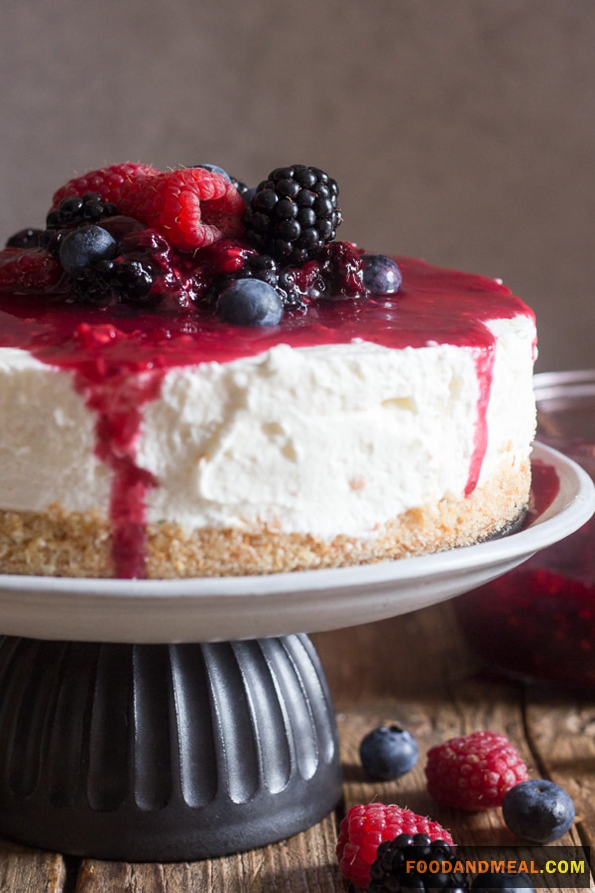 Banana Berry Cheesecake