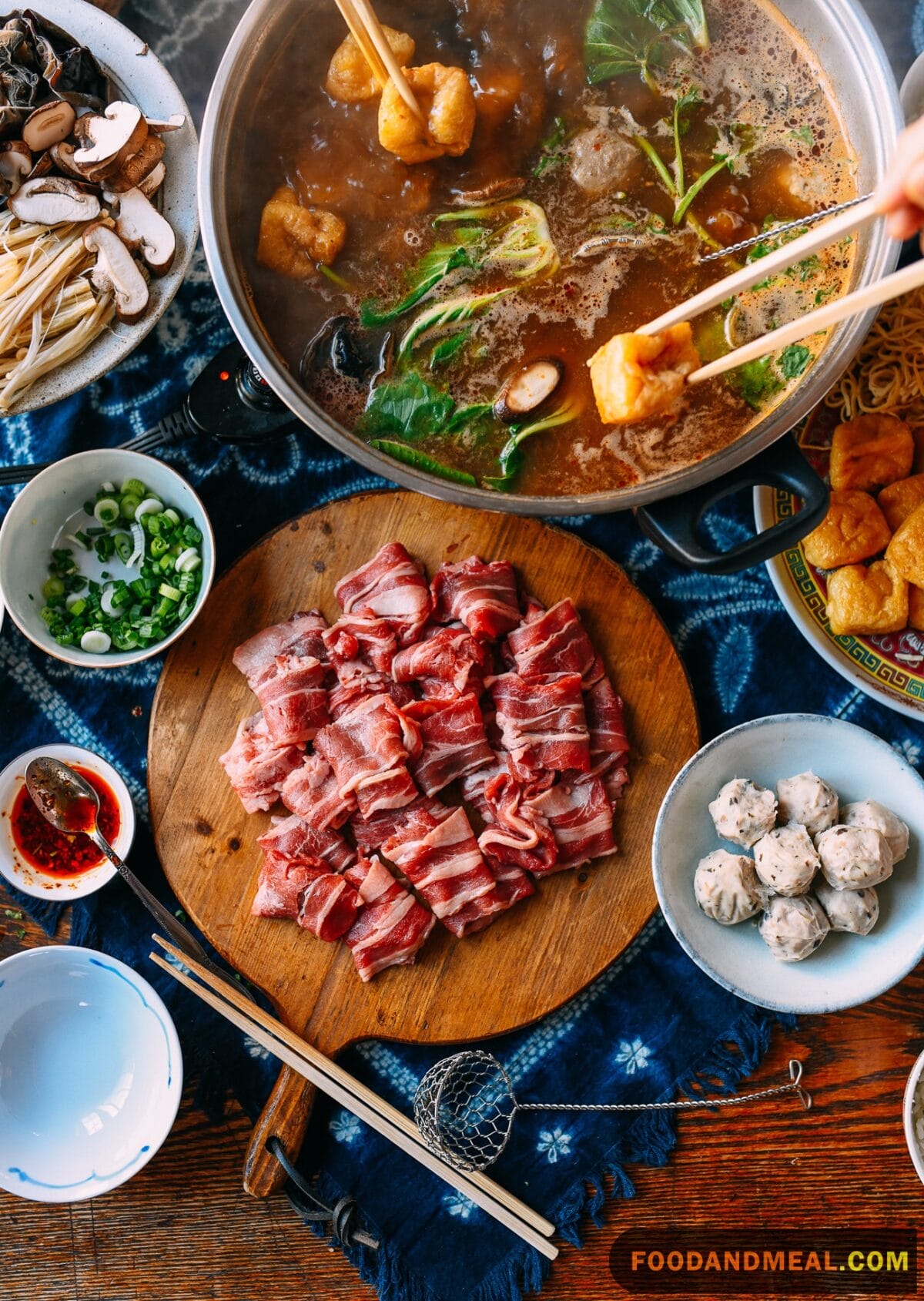  Sesame Lamb Hot Pot