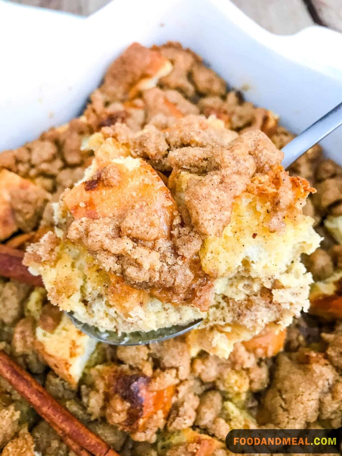 Eggnog Toast Casserole