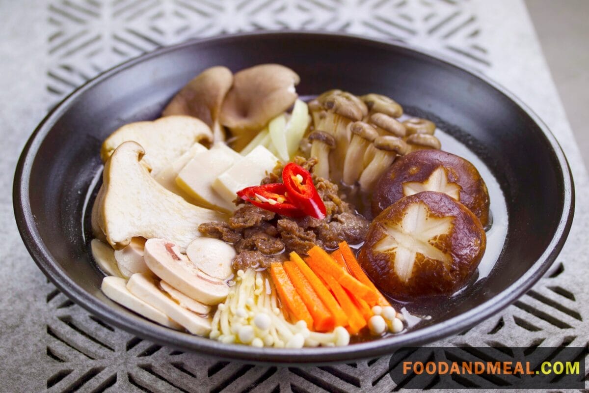 Ginger-Mushroom Hot Pot