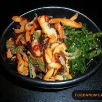 Dive Into Authentic Korean Chilled Squid &Amp; Seaweed Salad Recipe 1