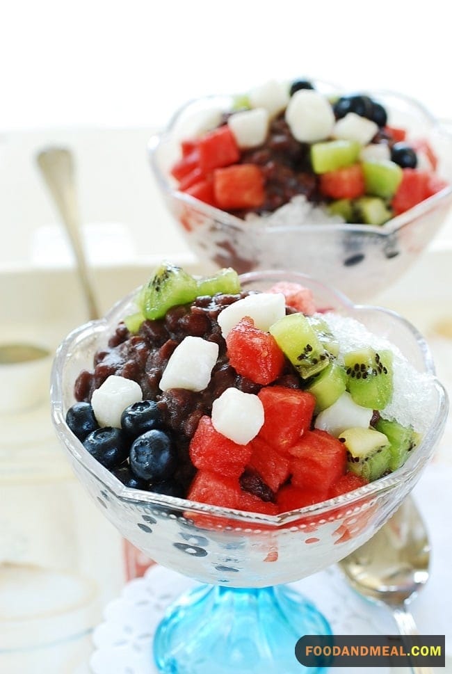 Shaved Ice With Sweet Beans&Quot;