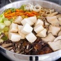 Authentic Mushroom Tofu Hot Pot Recipe: A Japanese Delight 2 Authentic Mushroom Tofu Hot Pot Recipe: A Japanese Delight 1