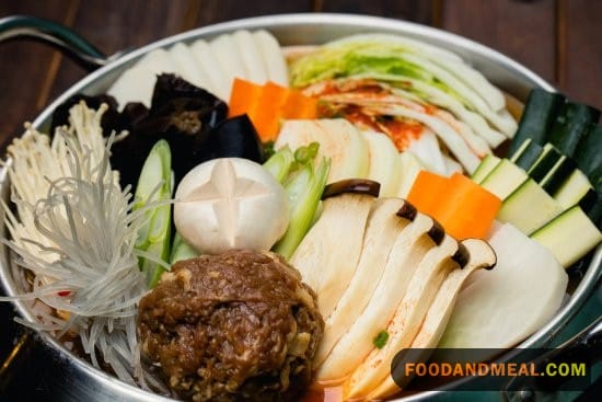 Ginger-Mushroom Hot Pot