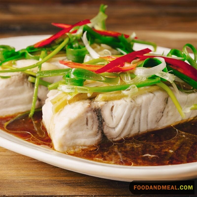 Steamed White Fish 
