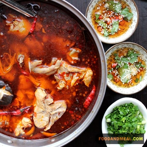 Spicy Chicken Chili Pepper Hot Pot