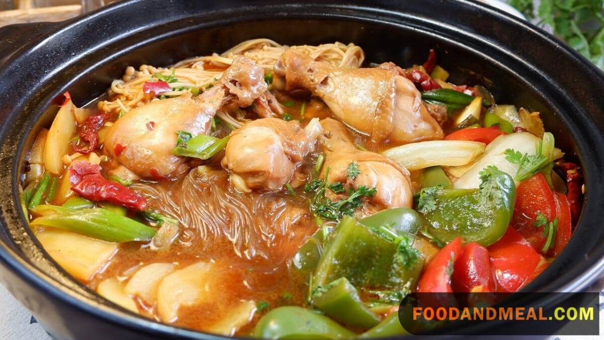 Spicy Chicken Chili Pepper Hot Pot