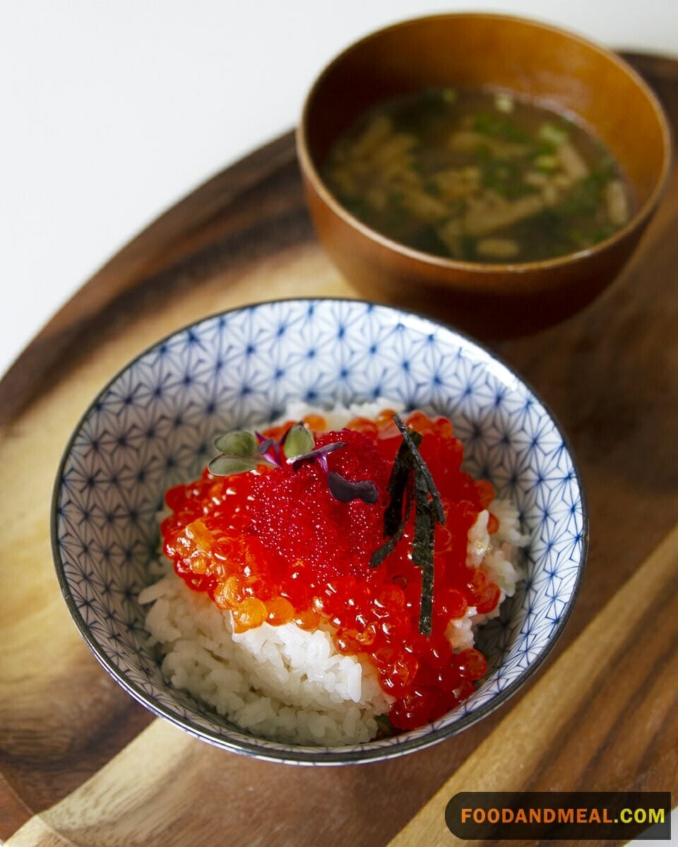 Rice With Fish Eggs