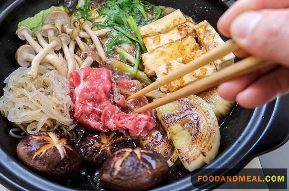 Vegetarian Sukiyaki 