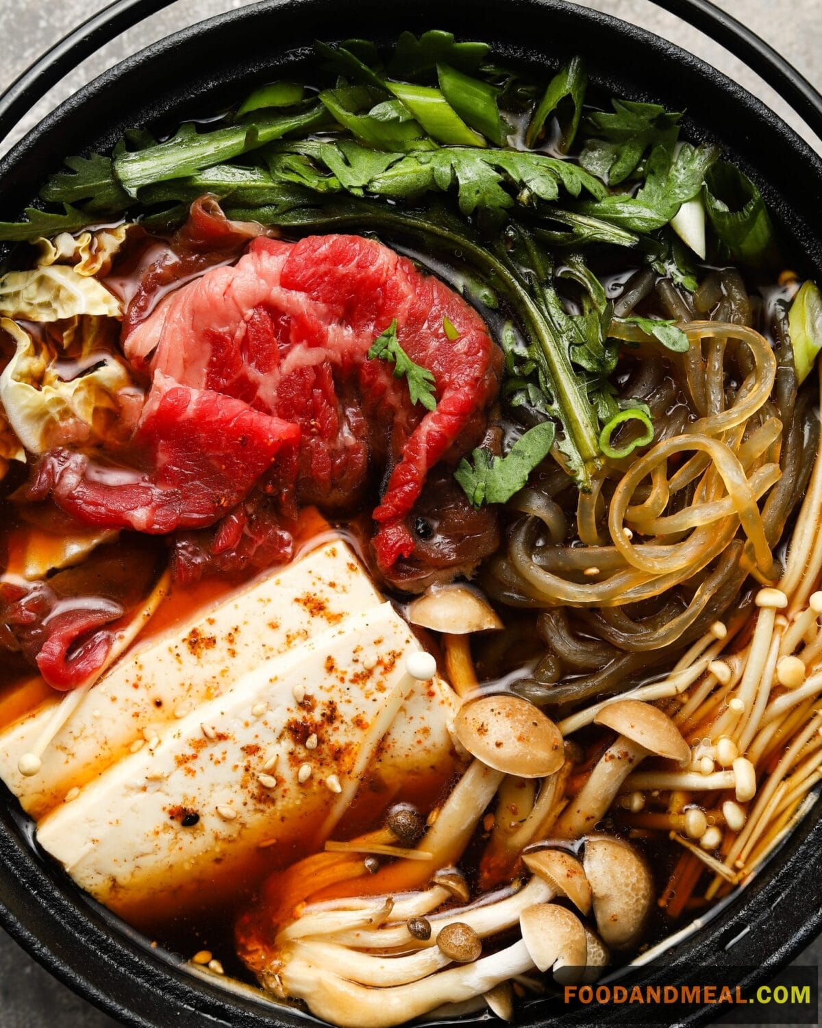 Vegetarian Sukiyaki 