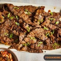 Savor The Flavor: Korean Sliced Barbecued Beef Recipe 1