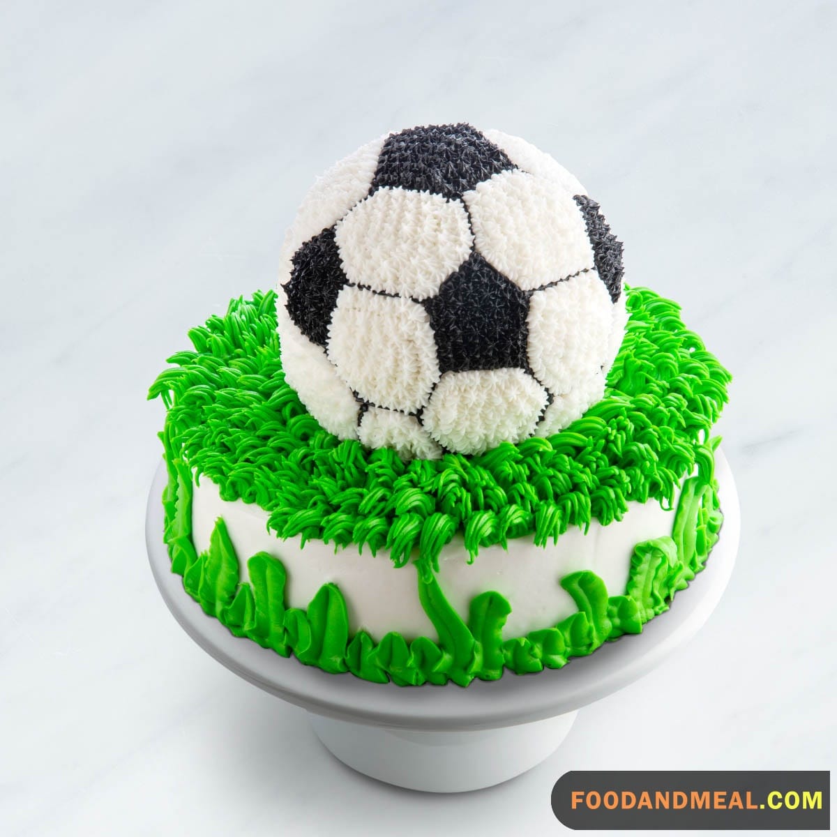 Football Shaped Cake