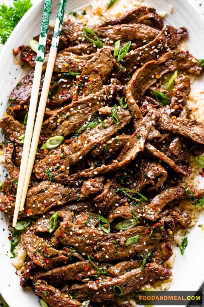 Savor The Flavor: Korean Sliced Barbecued Beef Recipe 5