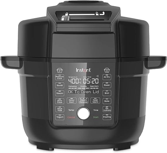 Dreo ChefMaker Combi Fryer, Cook like a pro with just the press of a  button, Smart Air Fryer Cooker with Cook probe, Water Atomizer, 3  professional cooking modes, 6 QT 
