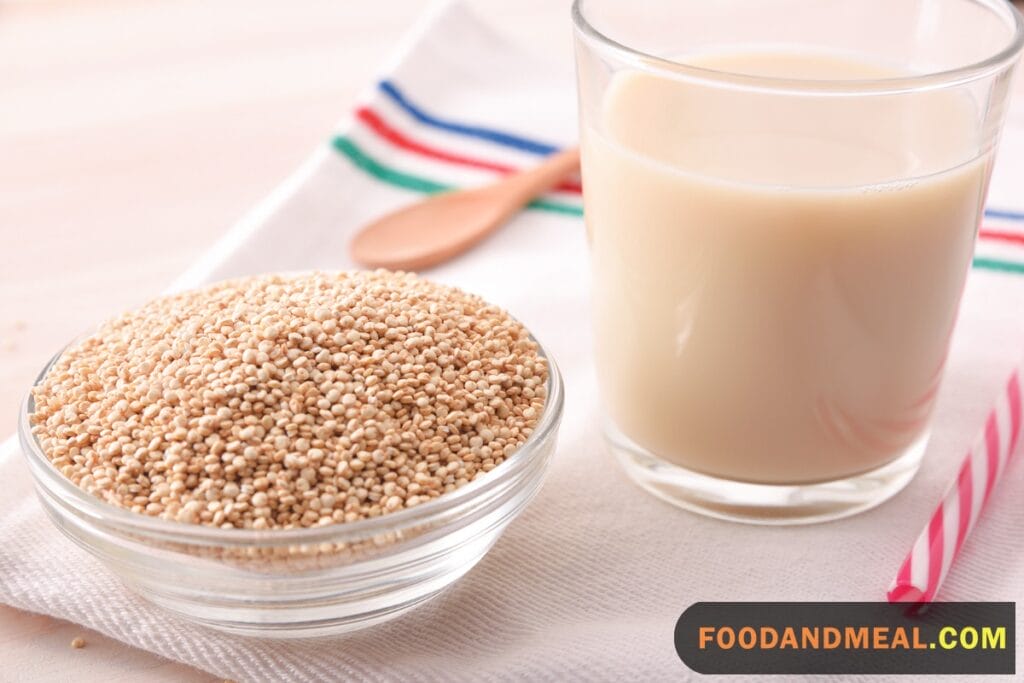 How To Make The Perfect Quinoa Milk 5