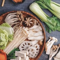 How To Make Authentic Japanese Chicken Mushroom Hot Pot 1