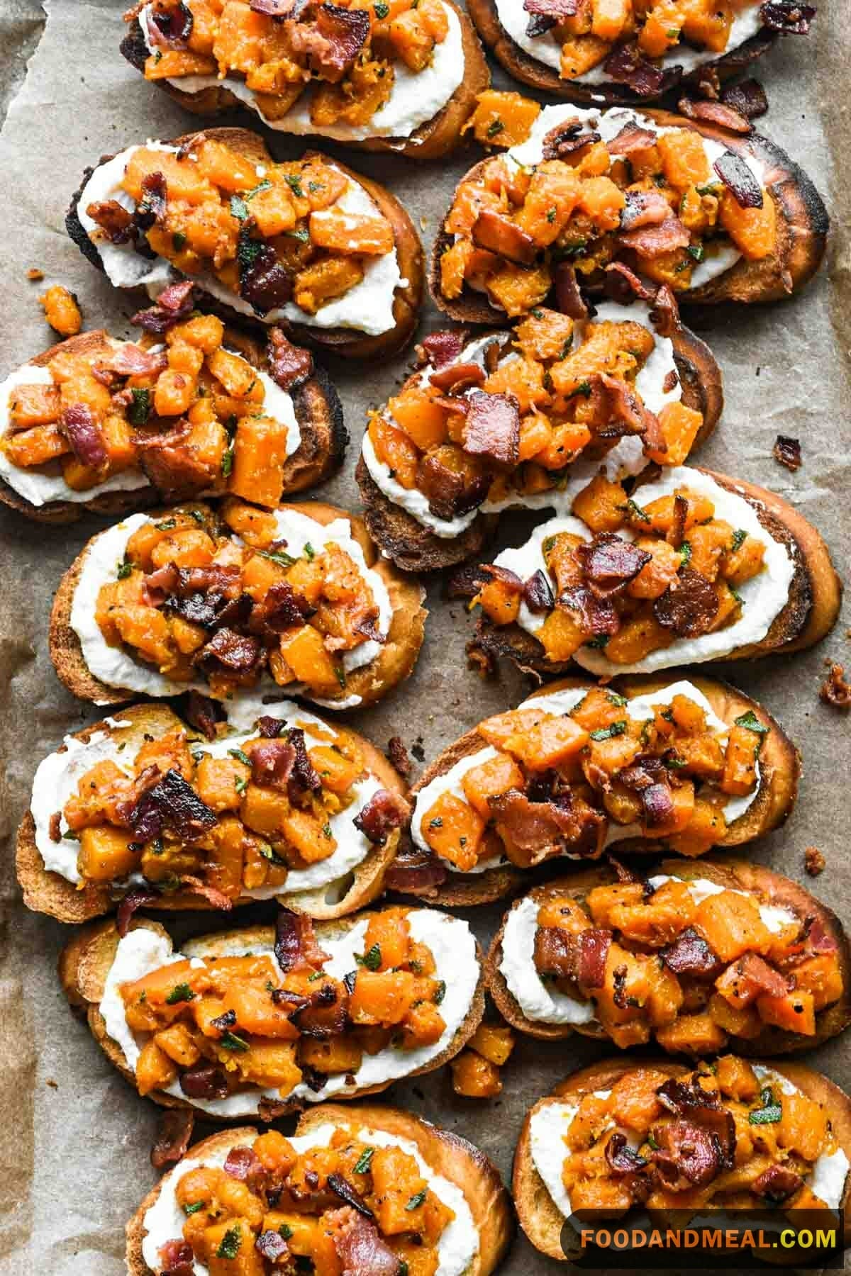 Butternut Squash Crostini