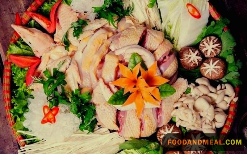 Chicken Mushroom Hot Pot 