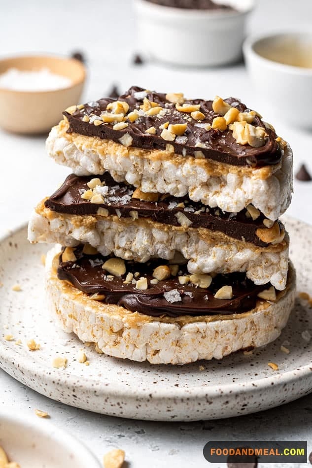 Nut And Rice Cakes