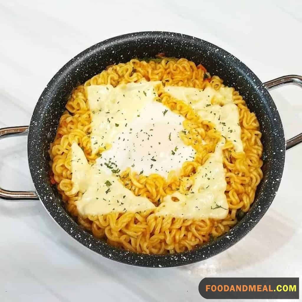 Cheese Ramen: A Flavorful Twist On A Classic Korean Dish 8