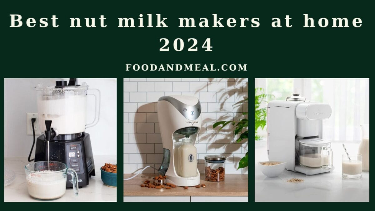 Best Nut Milk Makers At Home 2024