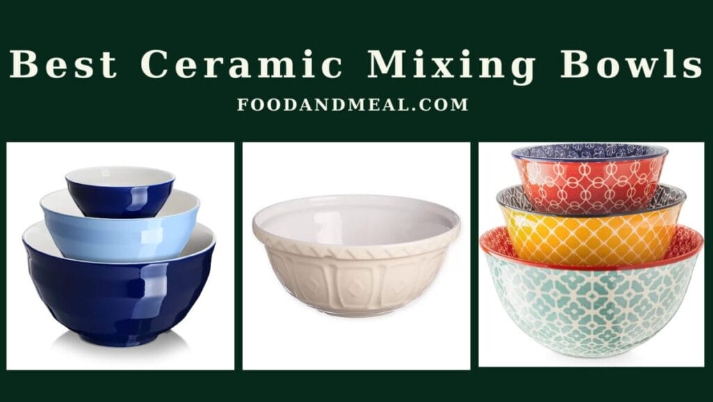 The 7 Best Ceramic Mixing Bowls Of 2024, Reviews By Experts 3