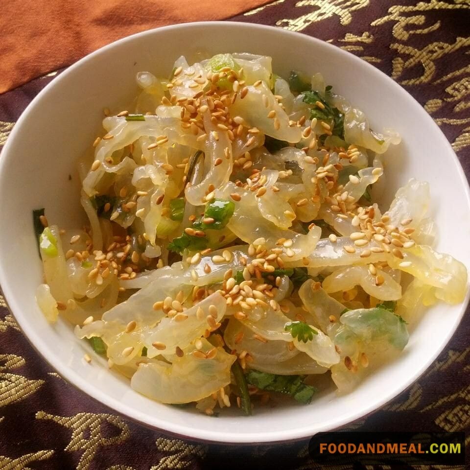 Authentic Jellyfish Salad Korean Recipe: Dive Into Flavors 1