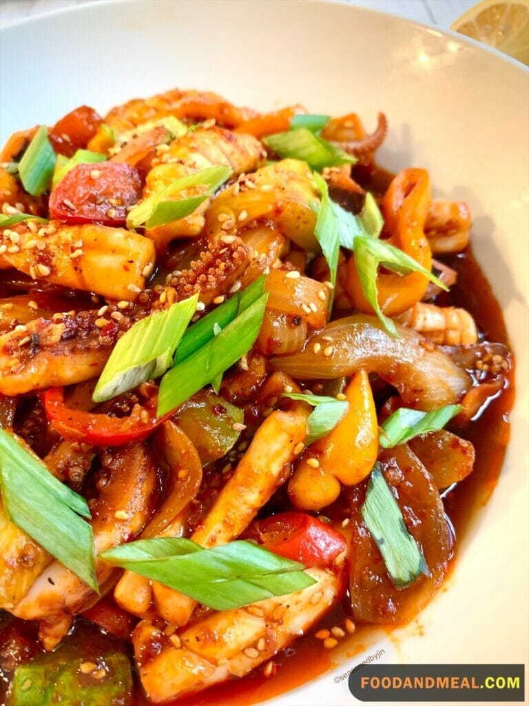 Spicy Squid With Vegetables: Authentic Korean Recipe Guide 1