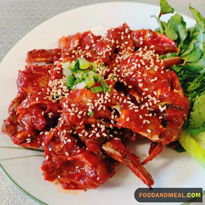 Dive Deep Into The Spicy Raw Blue Crabs Korean Recipe Journey! 9 Spicy Raw Blue Crabs