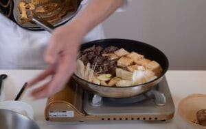 How To Make Authentic Japanese Beef Sukiyaki Hot Pot 5
