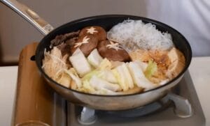 How To Make Authentic Japanese Beef Sukiyaki Hot Pot 6