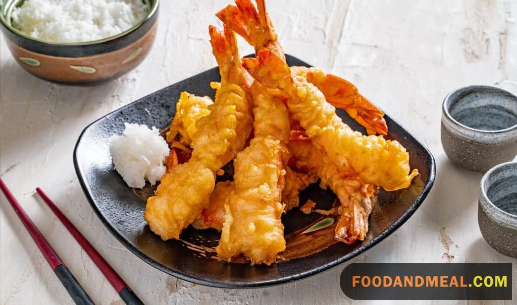 Accompaniments that elevate: Dipping sauces that sing in harmony with tempura.