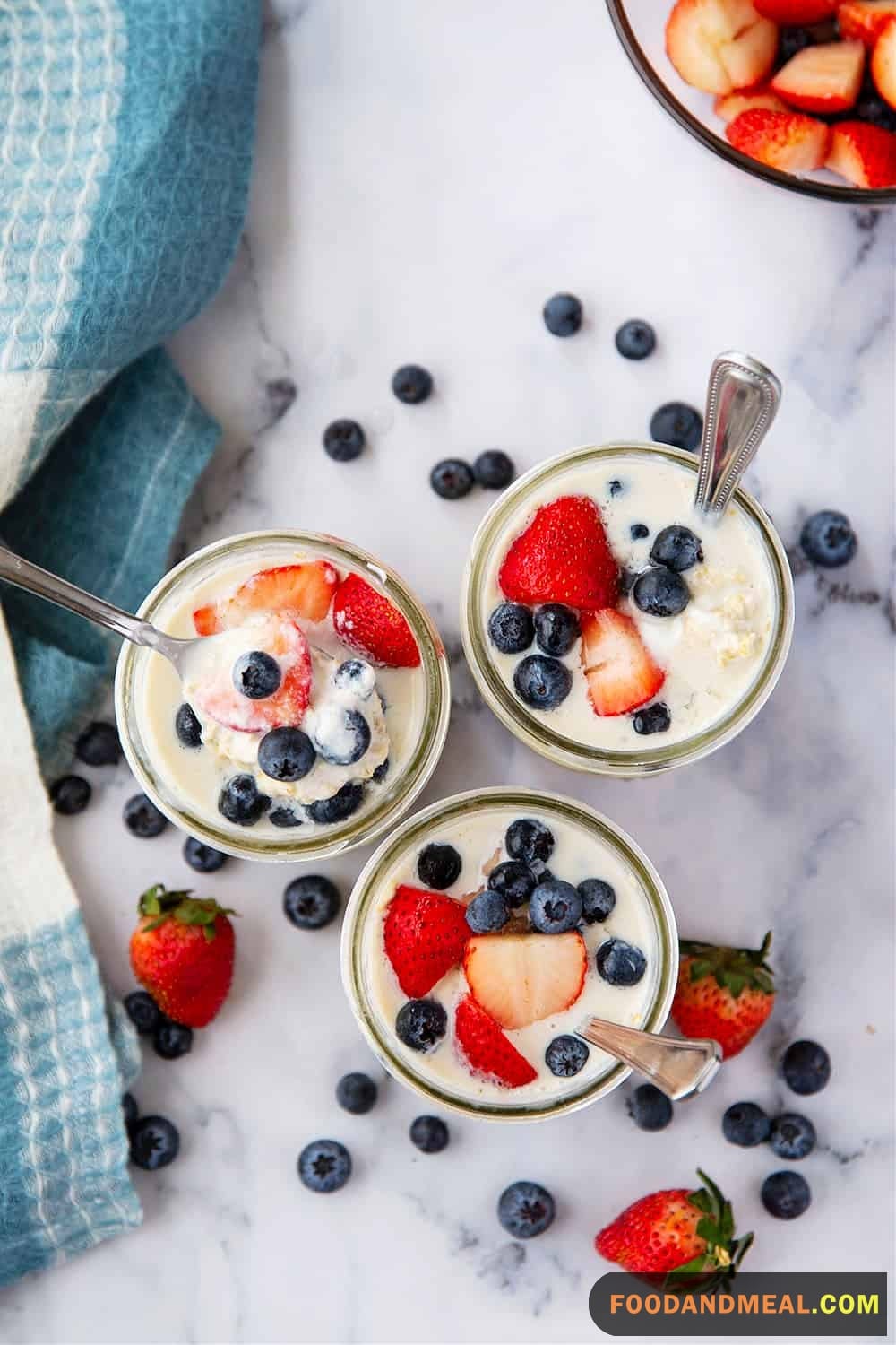 Blueberries Vanilla Oats