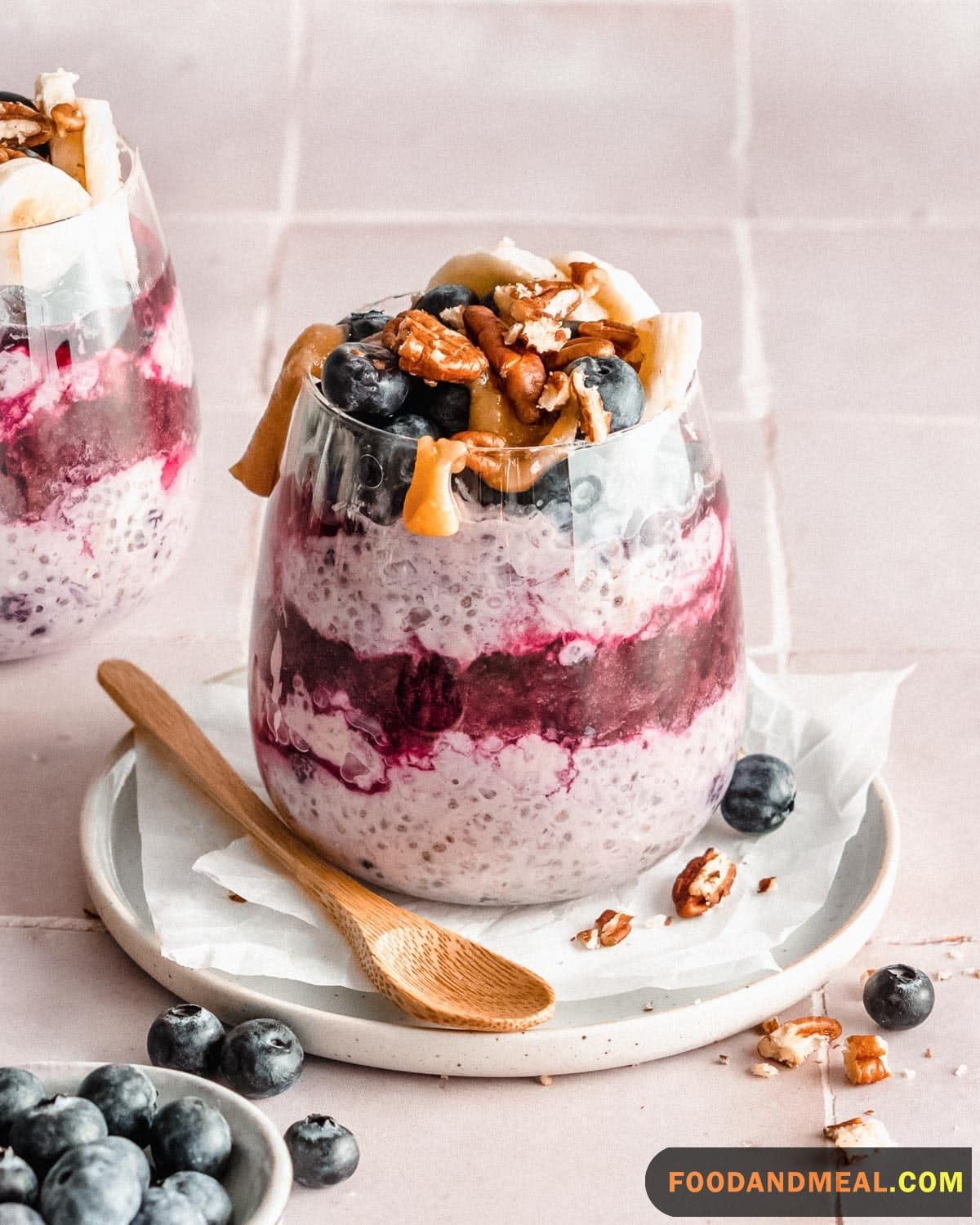 Blueberries Vanilla Oats.