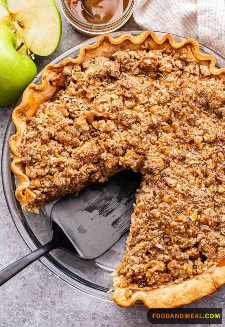 Apple Crumble Pie