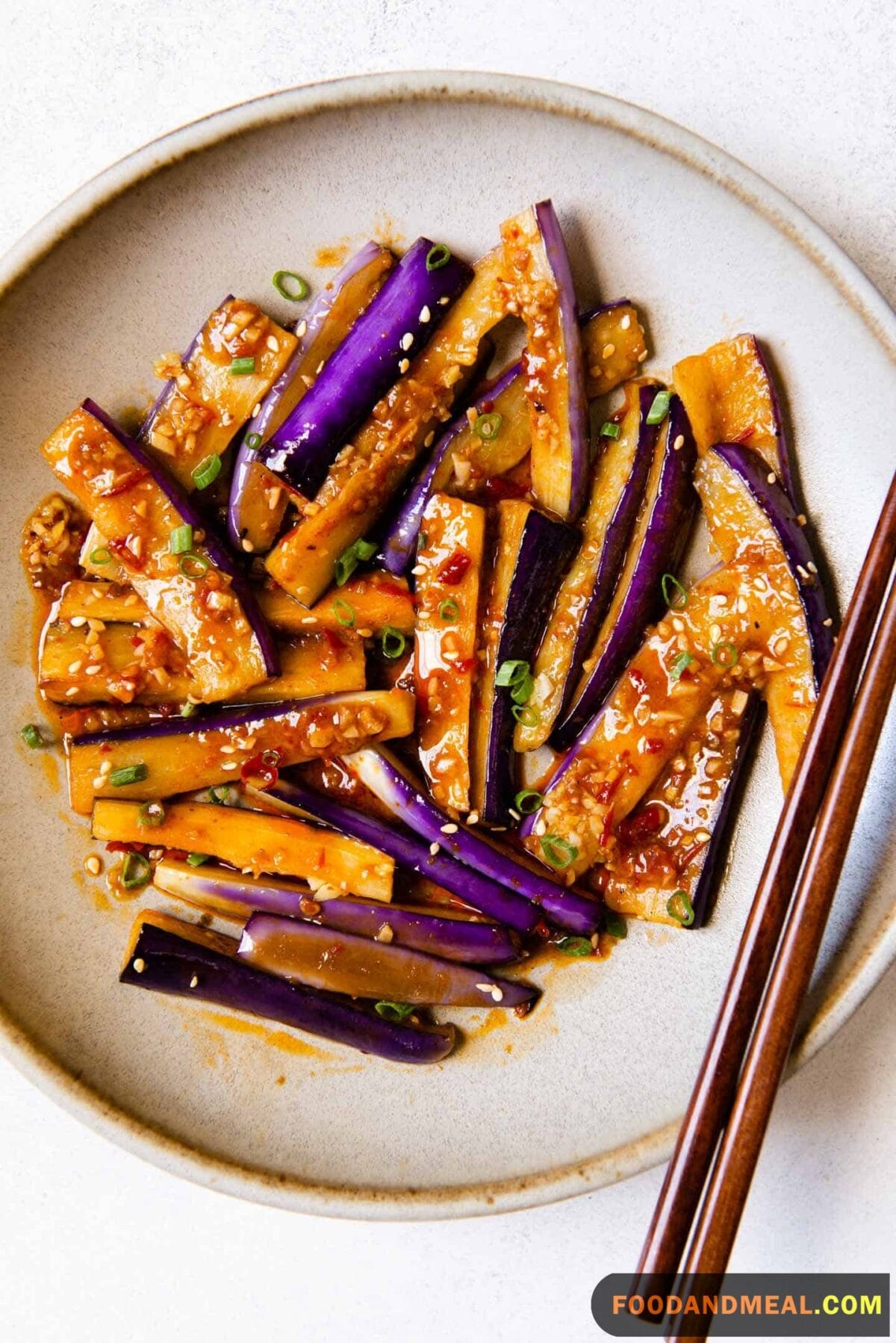  Garlic Eggplant Slices