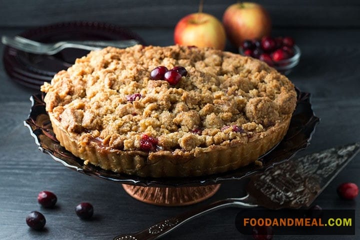 Apple Crumble Pie