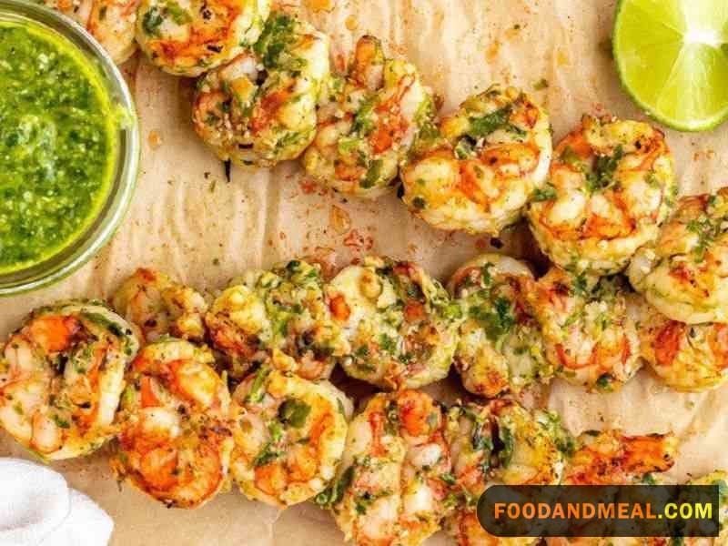 Coriander Spiced Lime Shrimp