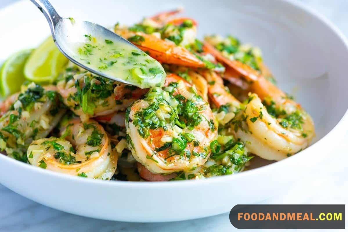 Coriander Spiced Lime Shrimp