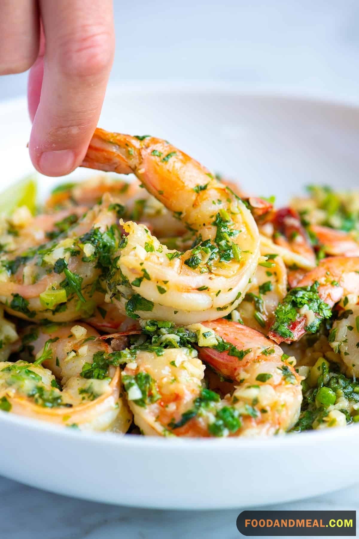 Coriander Spiced Lime Shrimp