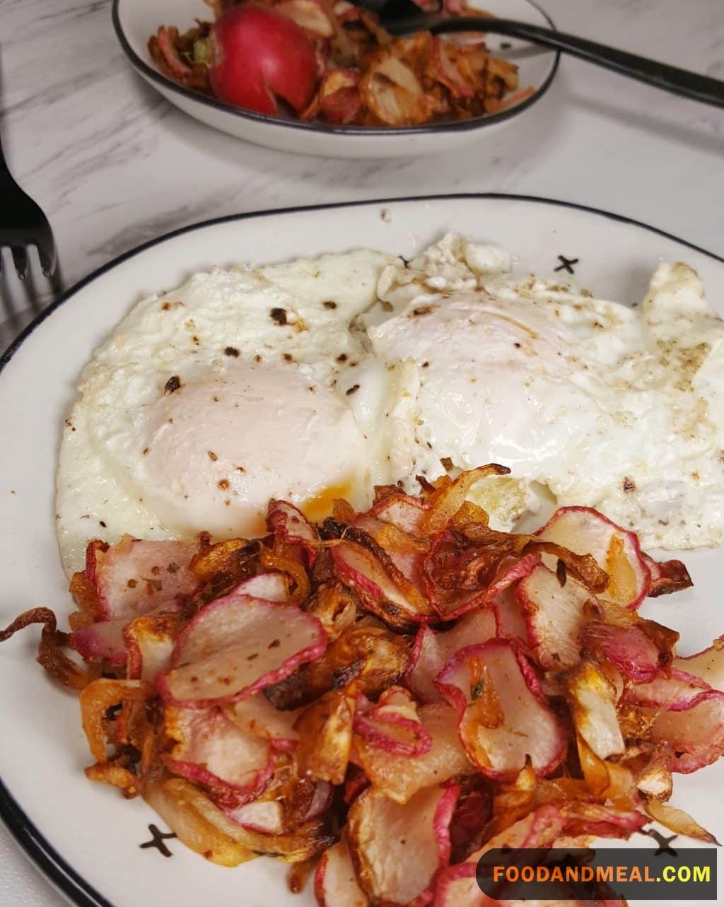 Radish Hash Browns