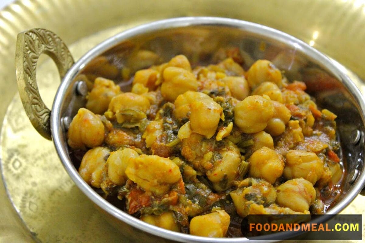 Chana Palak.