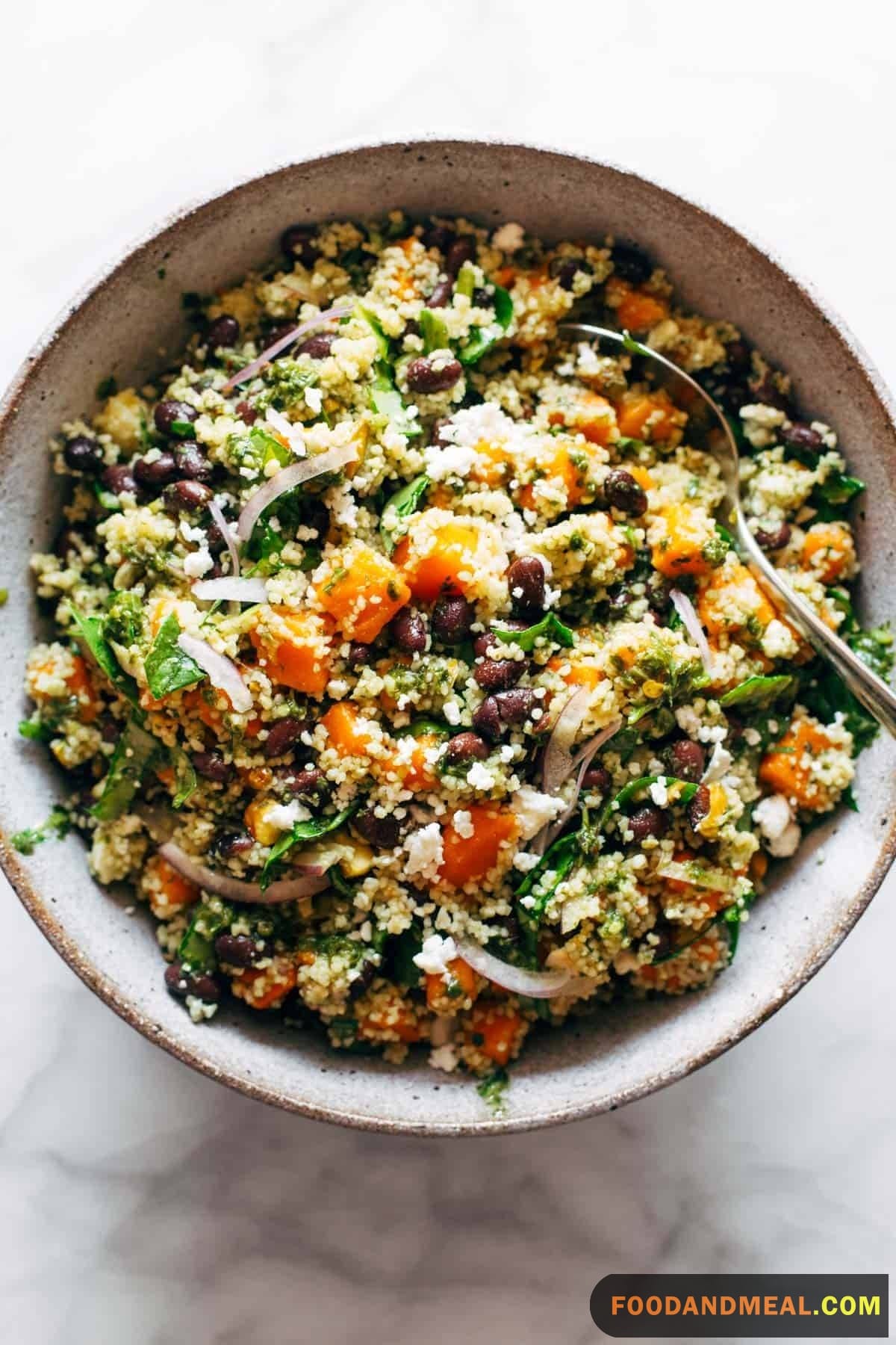 Couscous And Black Bean Bowl