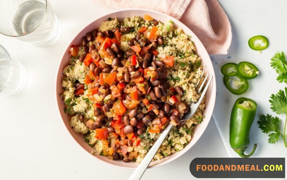 Couscous and Black Bean Bowl