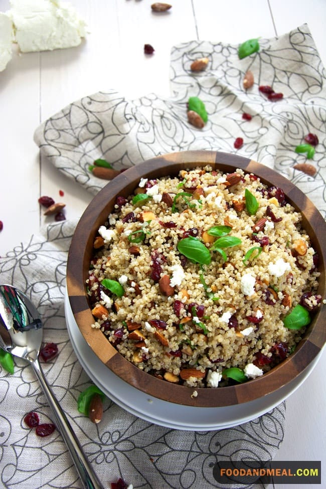 Almond and Cranberry Quinoa 