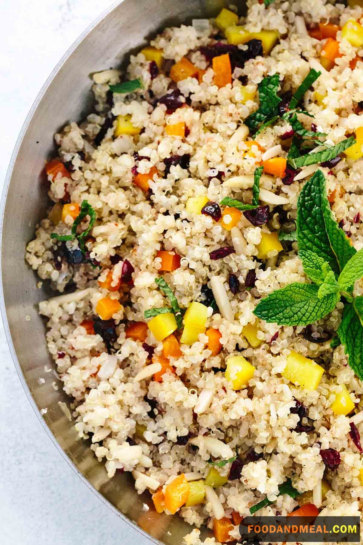 Almond and Cranberry Quinoa