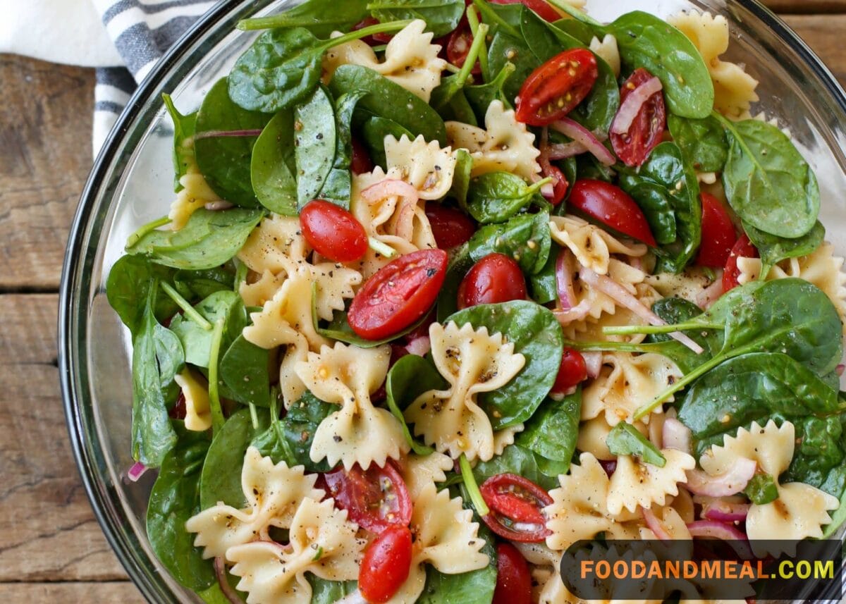 Macaroni And Spinach Salad