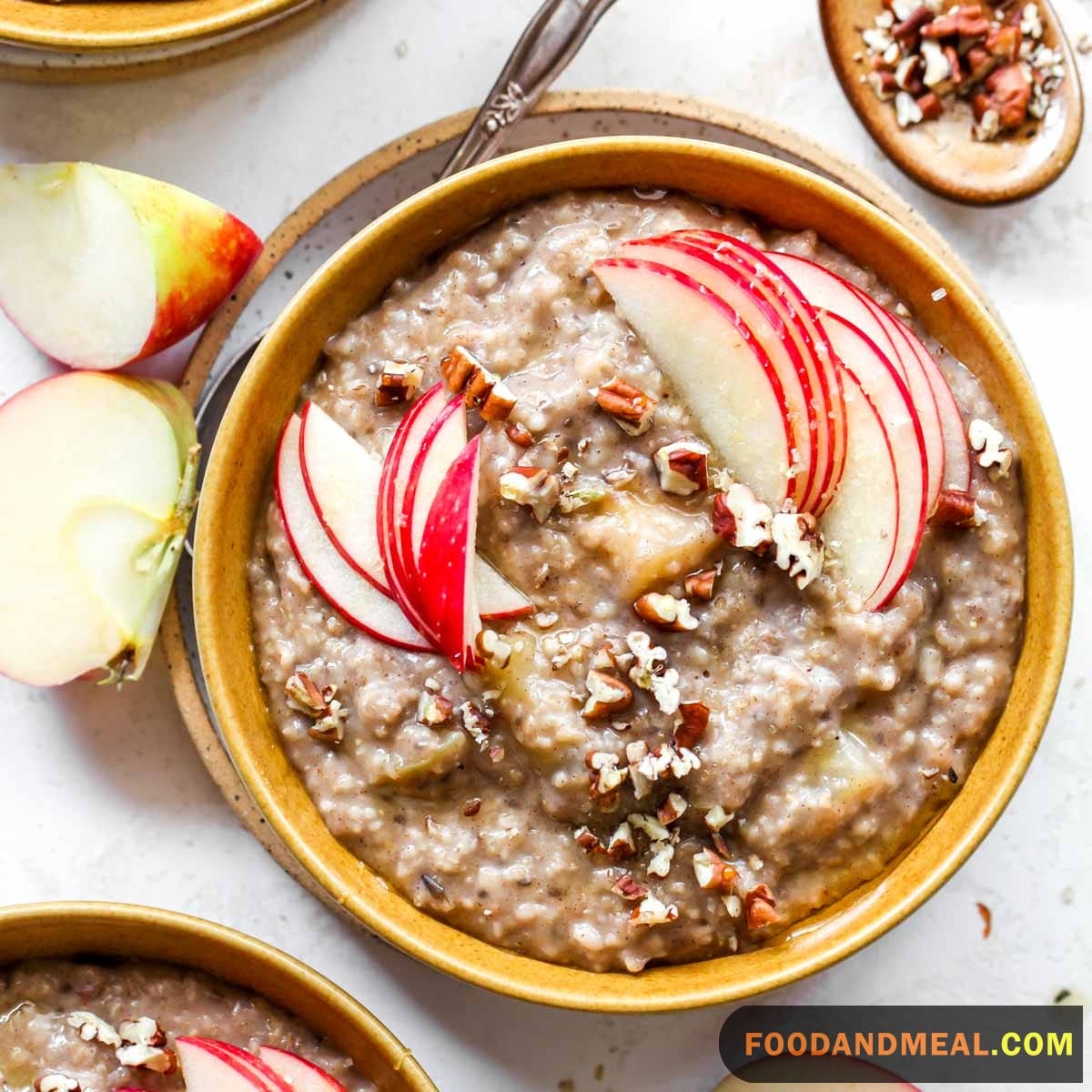 Apple Steel Cut Oats