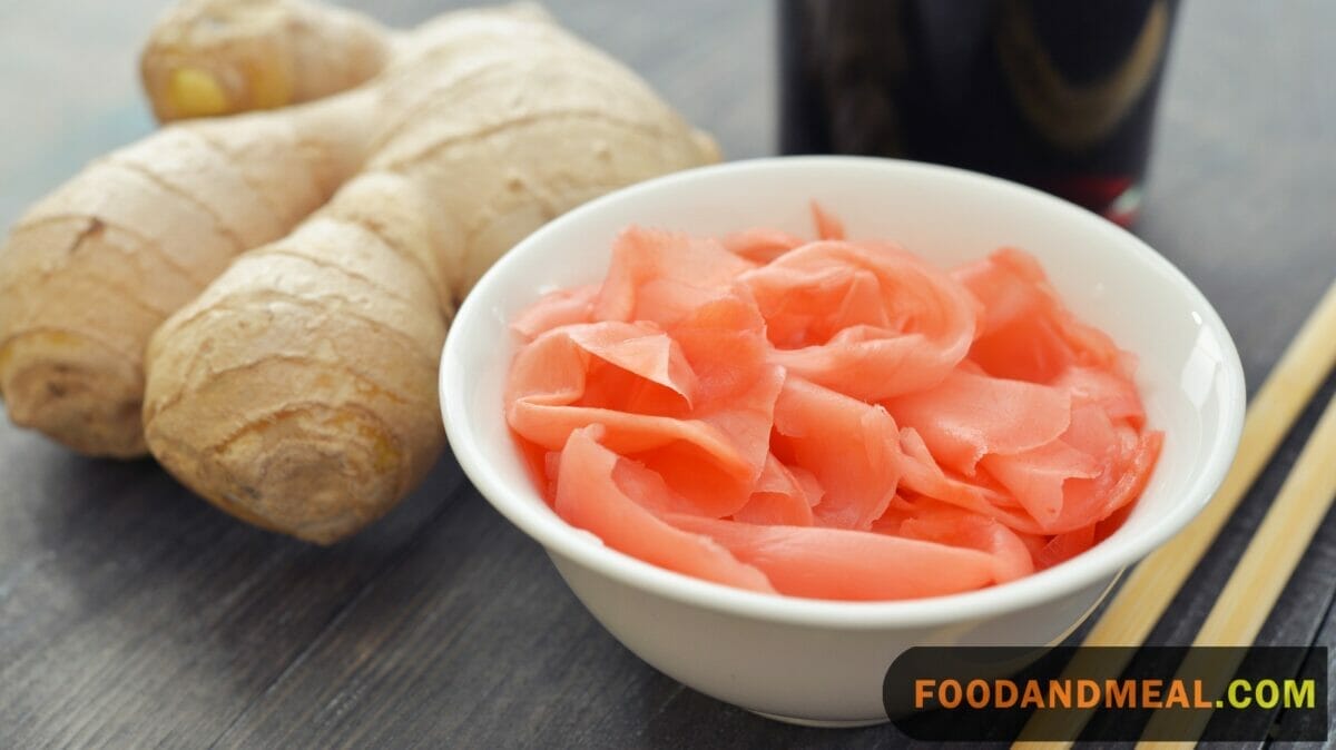 Learn How to make pickled ginger for sushi