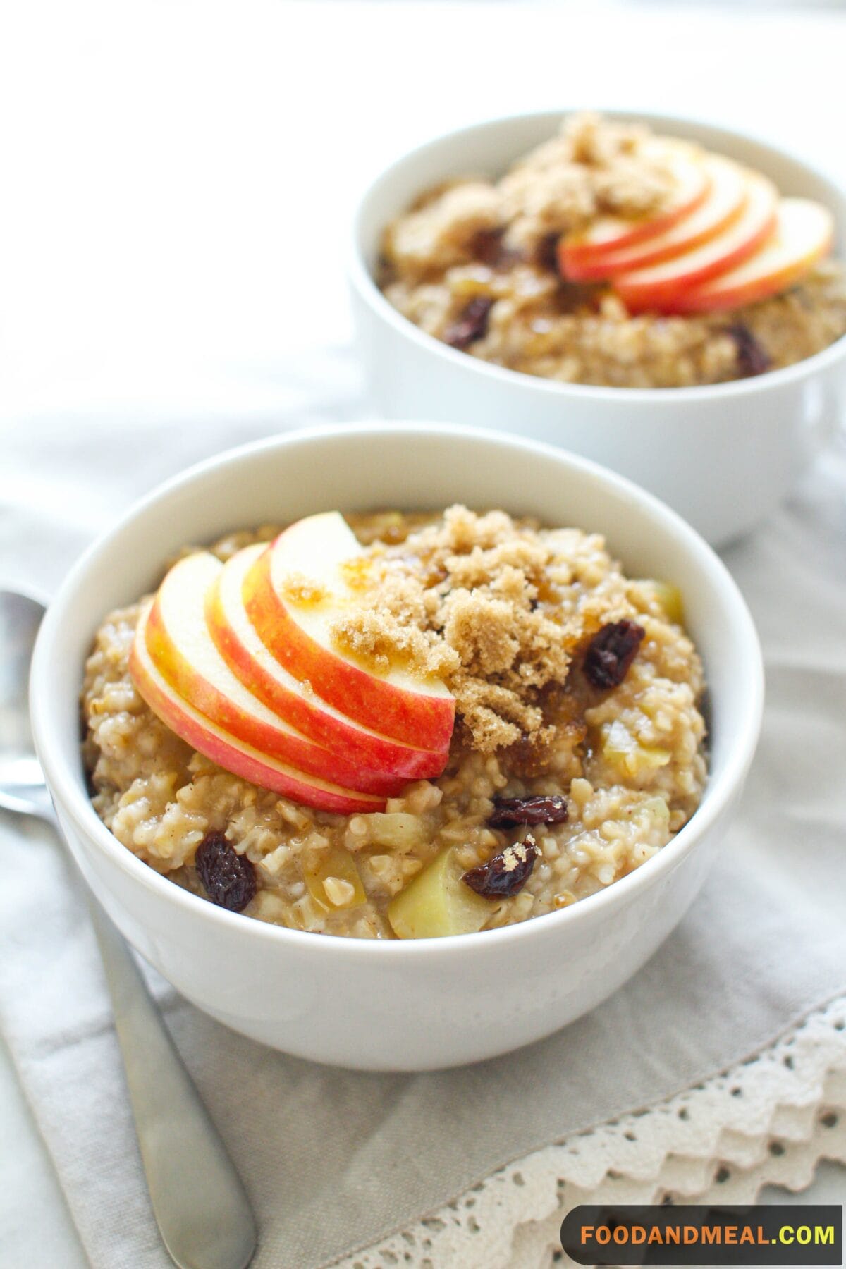 Apple Steel Cut Oats